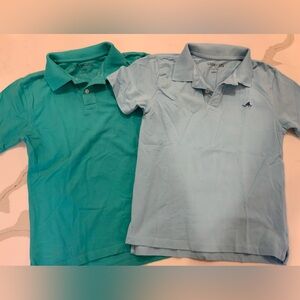 J.Crew Crewcuts Polo Set - Aqua and Sky Blue